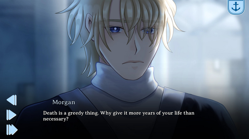 Strong visual novel presentation